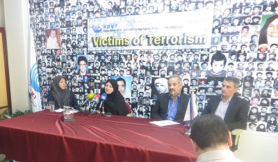 عقد مؤتمر صحفي للجمعية للدفاع عن ضحايا الإرهاب بمناسبة المؤتمر التذكاري الأول لتكريم المعاقين الإرهاب