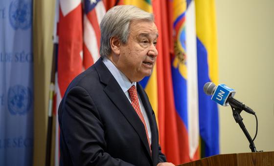  الأمين العام للأمم المتحدة يدين بشدة تصاعد العنف وأعمال الإرهاب