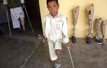غالبية ضحايا الألغام في أفغانستان من الأطفال