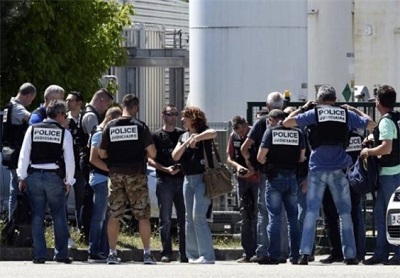 حمله تروریستی داعش به کارخانه گاز شهر لیون فرانسه